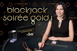 Blackjack Soirée Gold 1 - SPONSOR777