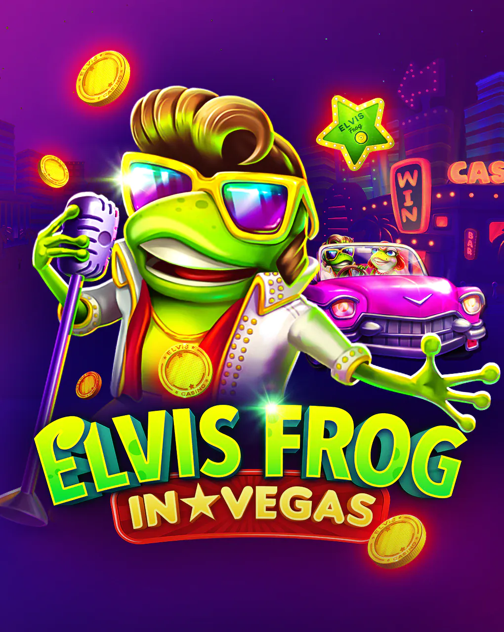Elvis Frog In Vegas - SPONSOR777