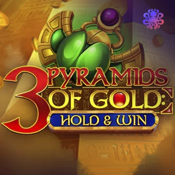3 Pyramids of Gold: Hold & Win - SPONSOR777