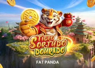 Tigre Sortudo Dourado - SPONSOR777