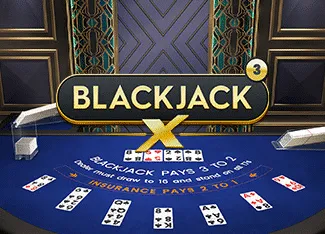 Blackjack X 3 - Azure - SPONSOR777