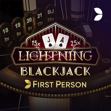 First Person Lightning Blackjack - SPONSOR777