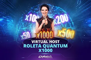 Virtual Host Roleta Quantum x1000 - SPONSOR777