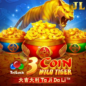 3 Coin Wild Tiger - SPONSOR777